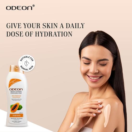 Lotion pour le corps Odeon 400ml (Papaye)