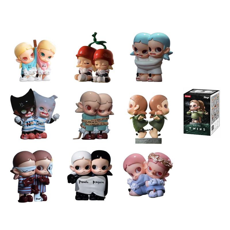 

POP MART Коллекция Zsiga Little Twin Stars, Одиночная слепая коробка
