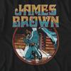 Heißes James Brown T-Shirt Geschenk für Fans Kurzarm Schwarz Unisex T-Shirt
