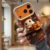 Phone Case: Lambskin 2D Flat Samsung Galaxy A34 A35 M05 M06 S20 S22 S21 FE Plus 5G Protective Case, Ghost Little Doll, Christmas and Halloween Gift