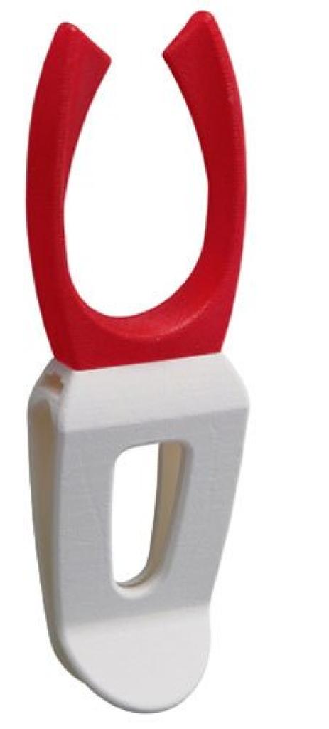 DAIWA Rod Clip B Step Set Red