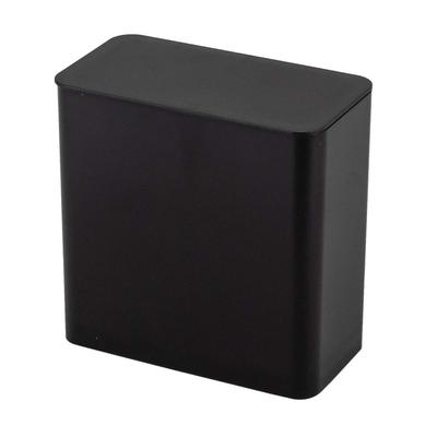 Yamazaki Jitsugyo Magnetic Laundry Detergent Ball Stocker Black Tower Gel Ball Refill Case 4267 Approx. W17XD9.5XH17cm