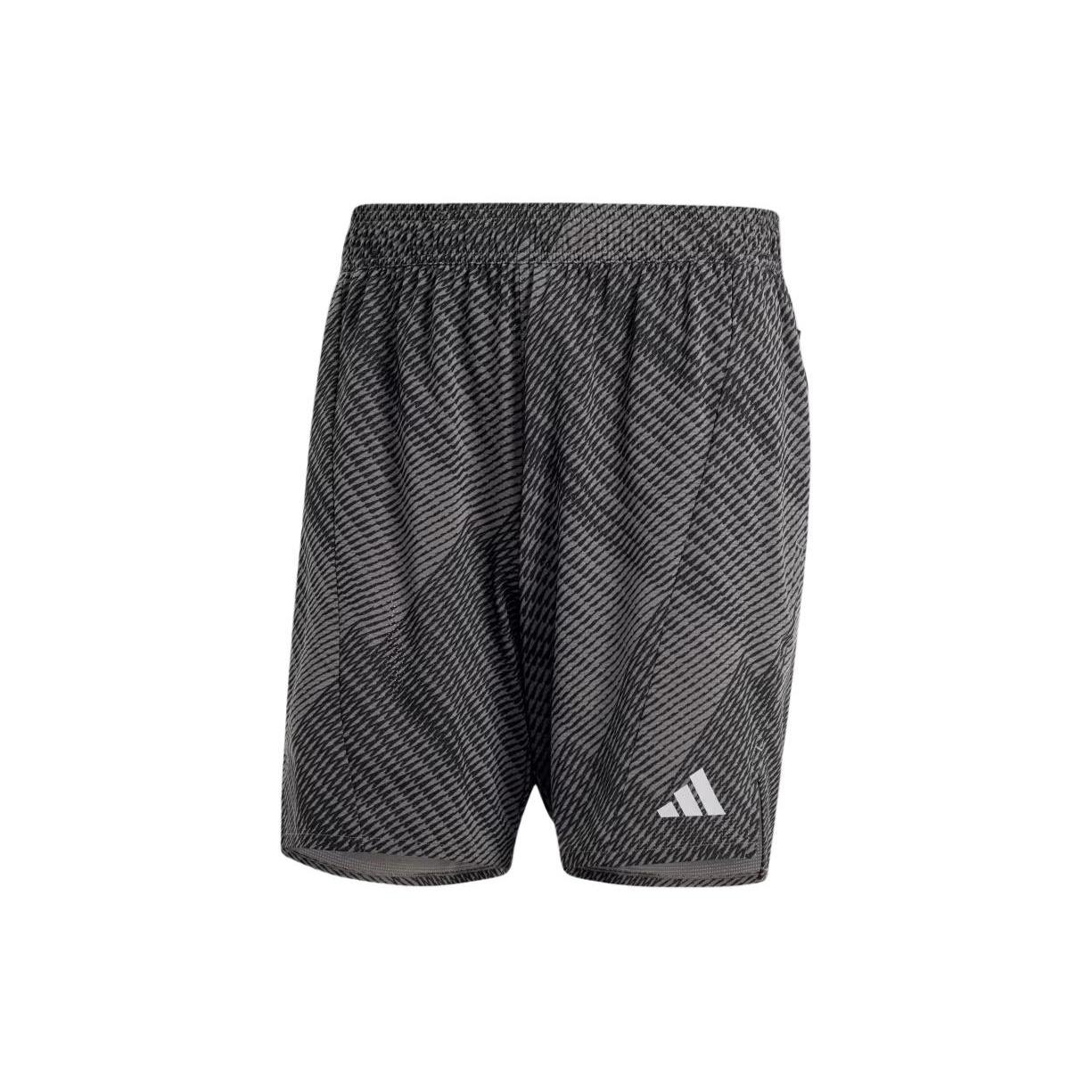 adidas Designed for Training HIIT Workout HEAT.RDY Print Shorts Asia Sizing  Charcoal Black  Men s IL7135 L