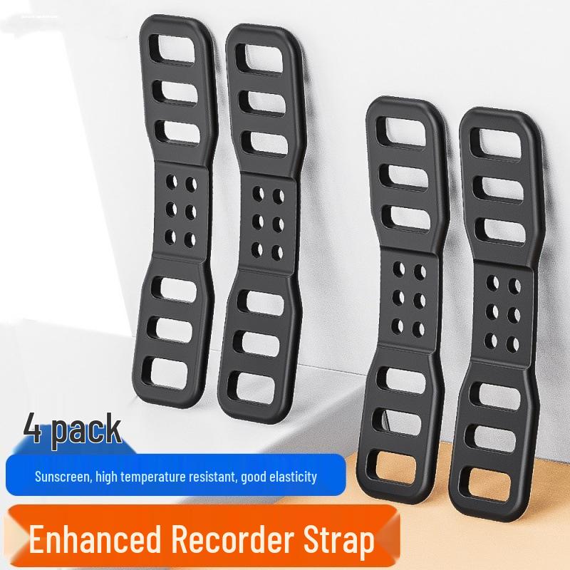 Kamera samochodowa do lusterka wstecznego Gumowy pasek montażowy z klipsem zapinanym na klamrę