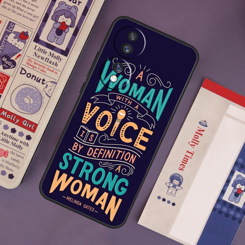 Feminist Girl Case For Honor 200 50 70 90 Lite X9b X9a X8b X8a X8 X9 X9c Honor Magic 7 Lite 6 5 Pro Cover