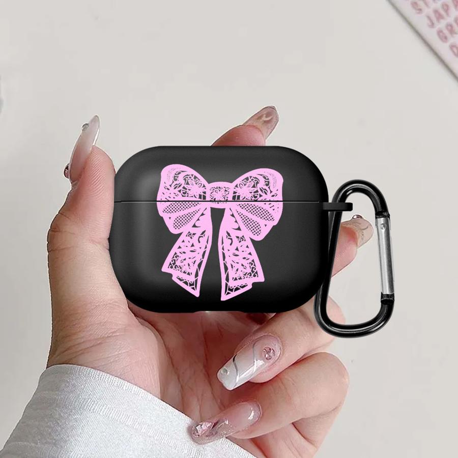 

Black Fashion Lace Earphone Cases Cover Case For Airpods 1 Pro Pro2 4 3 2 Pro3 Airpods Pro 3
