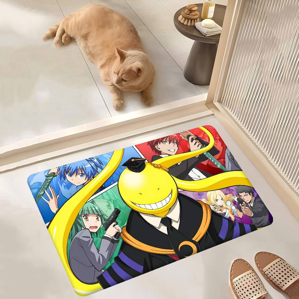 Wycieraczka Assassination Classroom Zmywalna Antypoślizgowa Mata do Salonu Krzeseł Sofa Mata do Kuchni Dywanik
