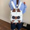 Schoolbag, Japanese INS Cartoon Iro Backpack, Korean Style Backpack, Large Capacity, Casual Versatile Campus Backpack