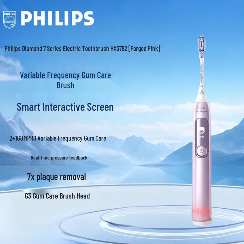 Philips DiamondClean Smart Sonic Electric Toothbrush for Gum Care