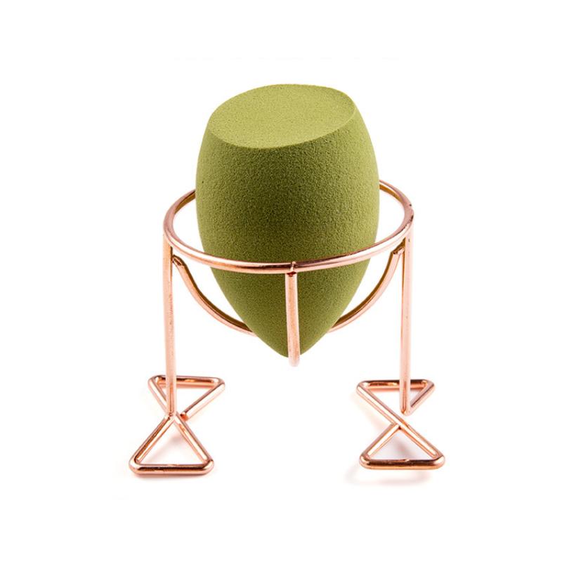 1 Stück Make-up Schwammhalter Make-up Metall Puderquastenständer Puderquasten Aufbewahrungsständer Schwamm Trockenständer Halter Trockengestell
