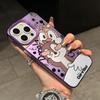 Cartoon Squirrels Chips Dales Phone Case for iPhone 17 Air 16 16e 15 14 Plus 13 12 11 Pro Max X Xs XR 8 Colorful Silver Cover