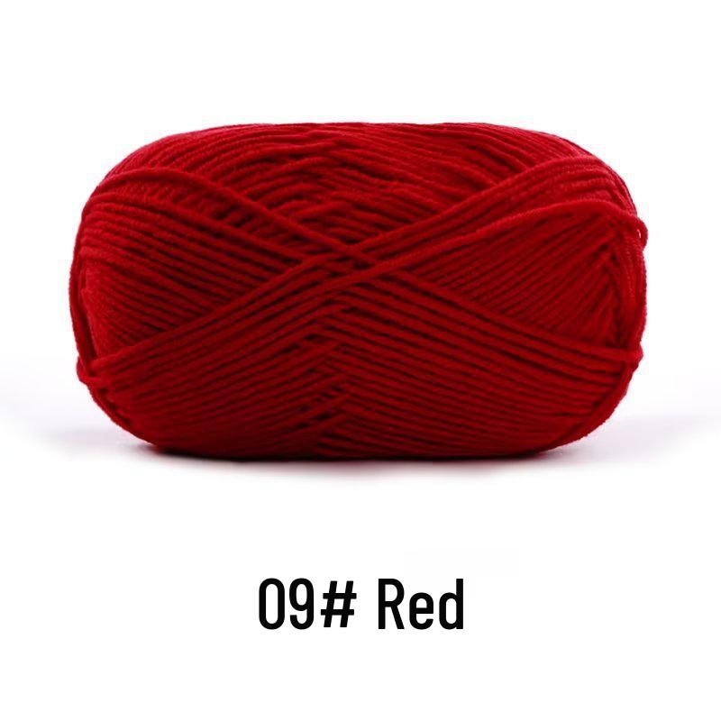 

Пряжа з чесаної бавовни Suhe Meng для проектів в язання гачком та спицями своїми руками, не кошлатиться, 4-складна