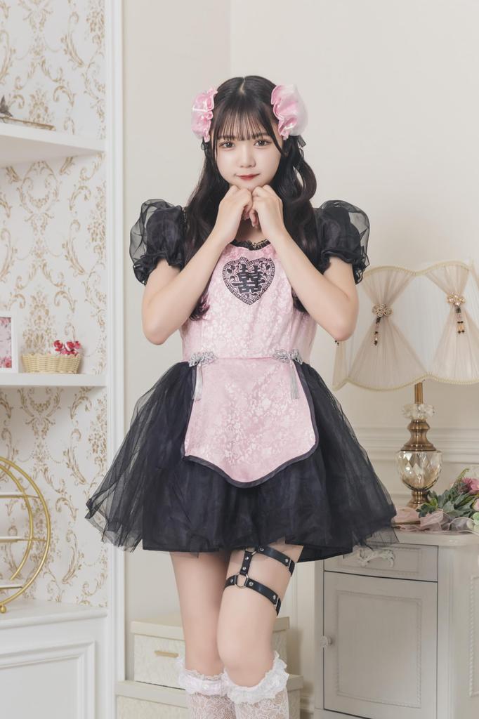 Froymine Cosplay Halloween Honmei Momo China JamsCollection Rosa [Klarer Stein] Damen
