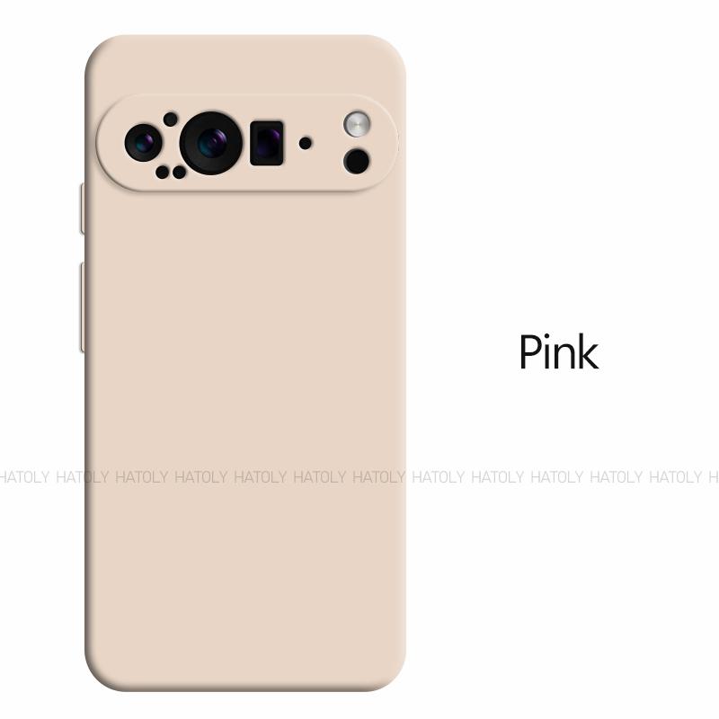 For Google Pixel 9 Pro XL Case Google Pixel 9 Pro XL Cover Shockproof Liquid Silicone TPU Phone Back Cover Google Pixel 9 Pro XL