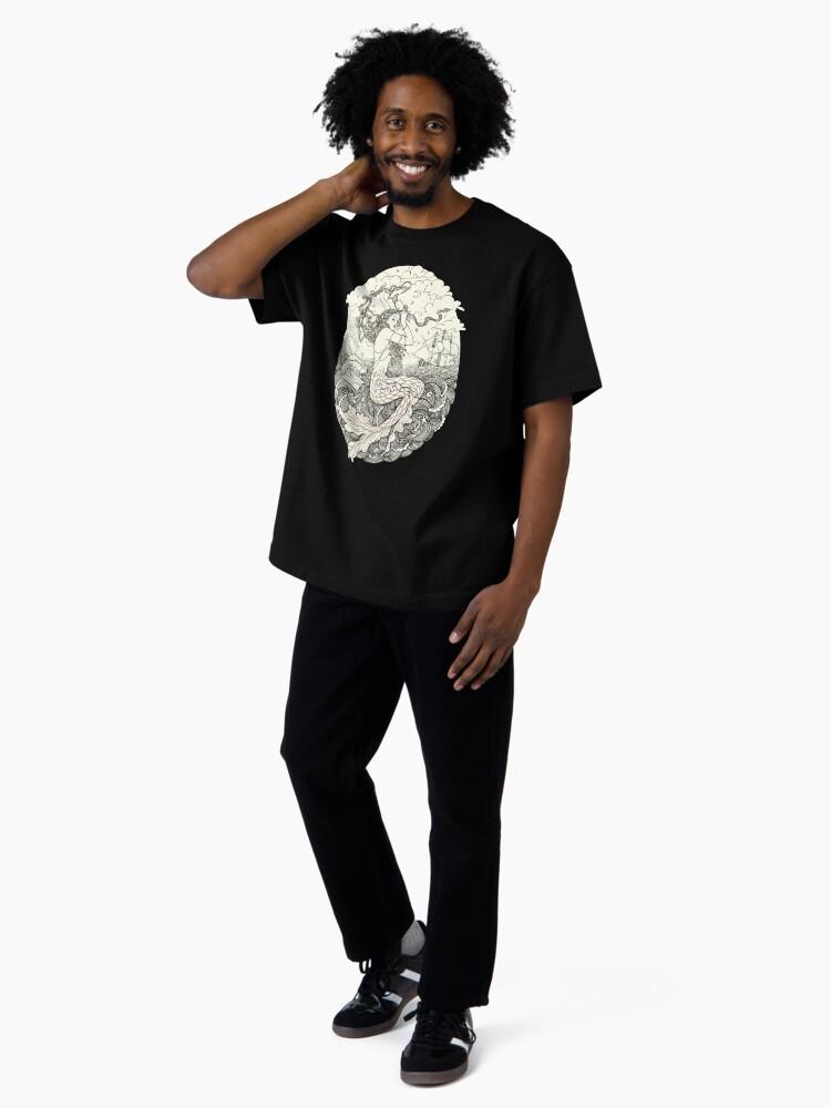 A Lull in the Sea Mermaid Oversized Unisex T-Shirt