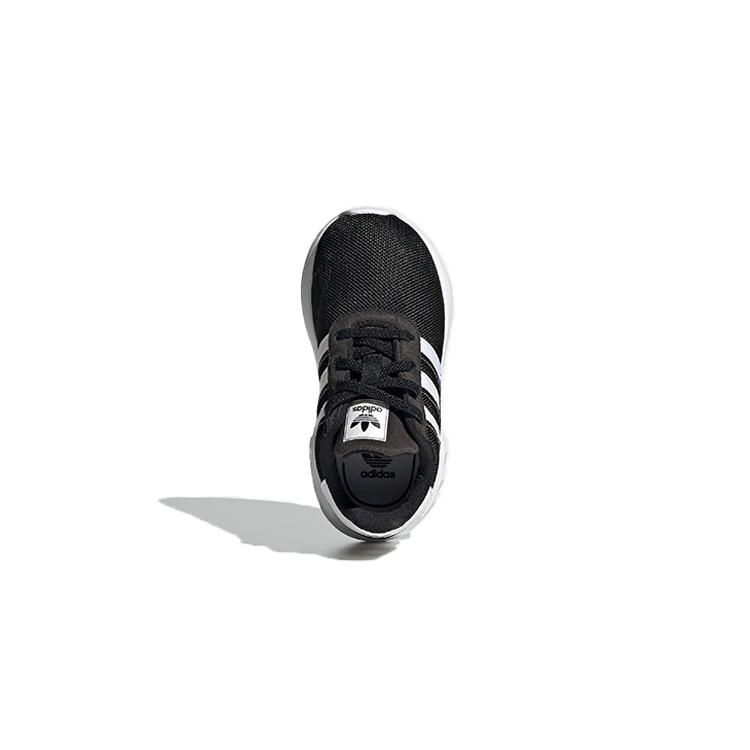 Adidas Originals La Trainer Lite Breathable Low top Sports Casual Shoes Black White Infant And Toddler FW5843