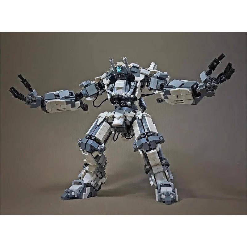 M Building Block Compatible Lego Mk17 Robot Model Large Mecha Assembly Ornament Building Block Toy
