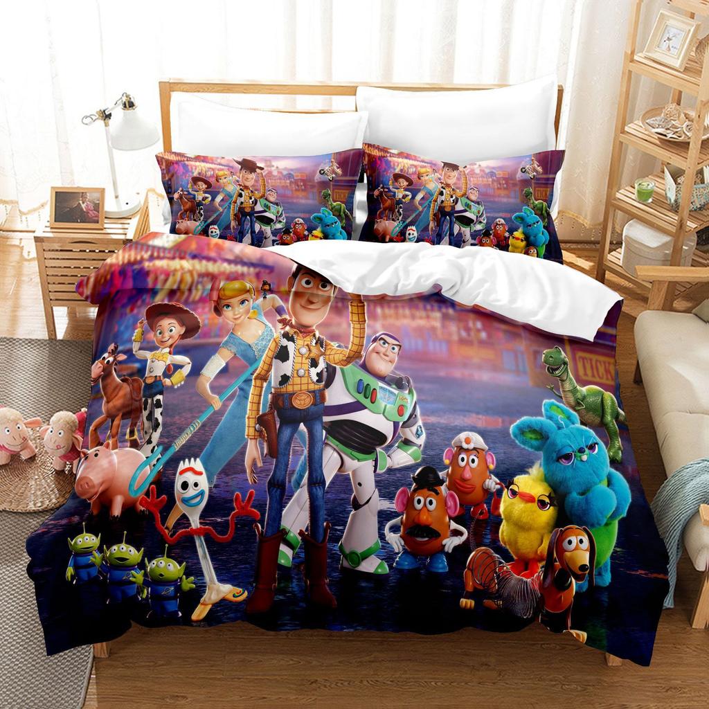 Printed Three-Dimensional 3D Digital Home Textile Three-Piece Children'S Home Textile Kit