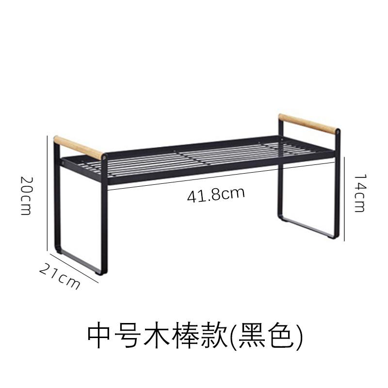 Kitchen supplies layered shelves, double-layer cabinets, dish storage racks, sink side countertops, plate drain racks