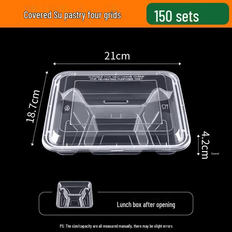 Disposable Compartment Meal Box