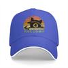 Pure Color Dad Hats Retro Raccoon Men's Hat Sun Visor Baseball Caps Raccoon Lover Peaked Cap
