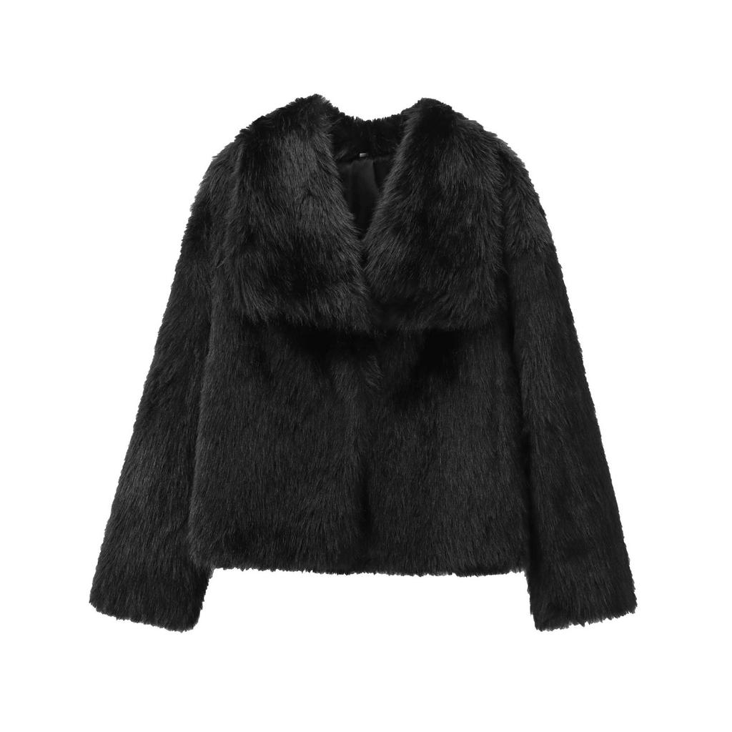 Autumn New Women's Clothing, Wind Design Artificial Fur Effect Short Coat 4360240