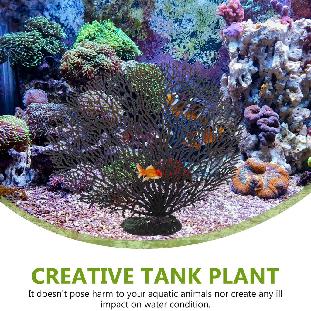 Decorative Tank Plant Artificial Aquarium Landscape Corals Creative Desktop Fish Tank Decoration DIY Artificial Plant