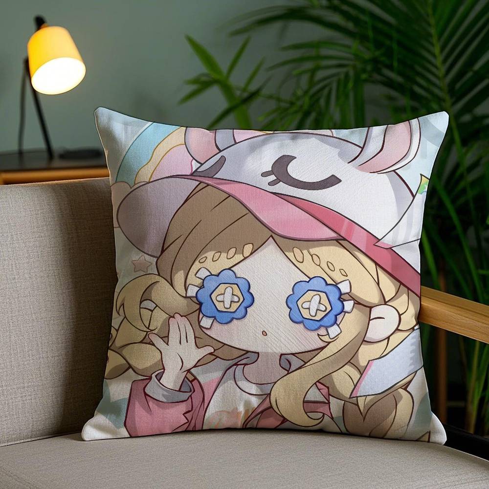 Vedio Game I-Identity V Pillow Case Anti-dustmite Invisible Zipper Sofa Bed