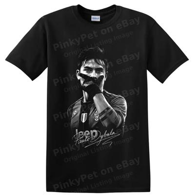 Paulo Dybala Soccer T Shirt Argentine Player Portrait Graphic Artwork Fan Tee