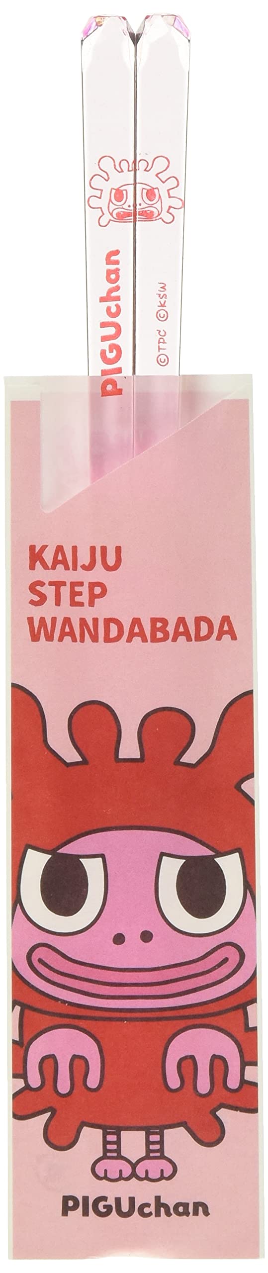 

Step Clear Chopsticks S 703511 Kaiju Wandabada Pigg-chan рожевий