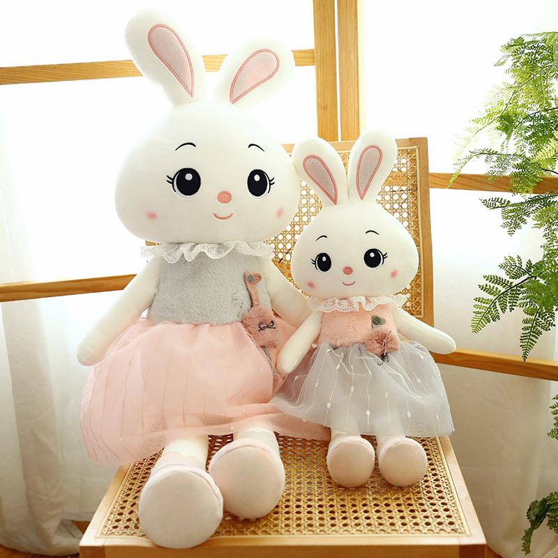 Cute Little White Rabbit Plush Toy Princess Cute Large Bunny Doll Doll Ragdoll Girlfriend Birthday Gift