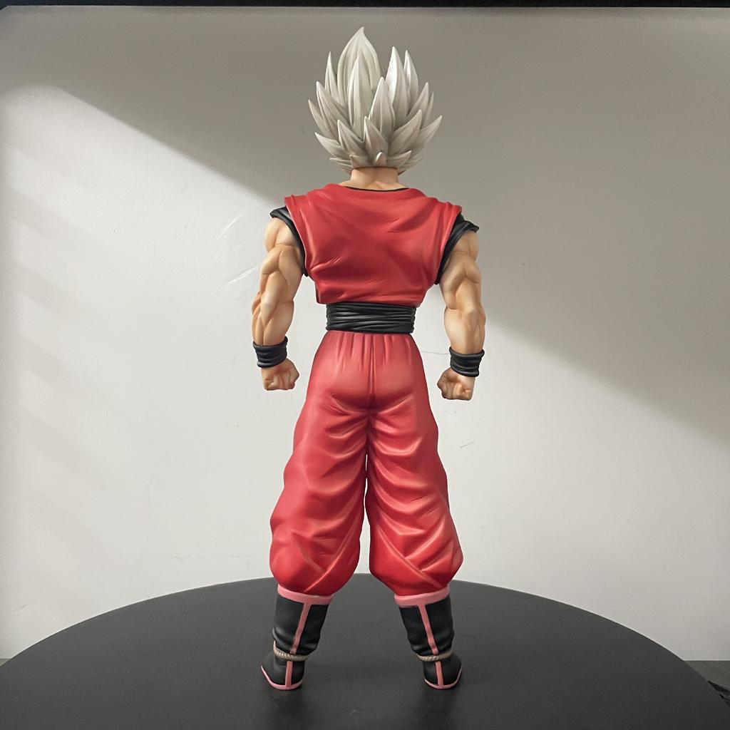 Dragon Ball Anime Figure Super Series Goku Double Headed Super Saiyan Action Statue Doll Model Children Toys Decoration Gift