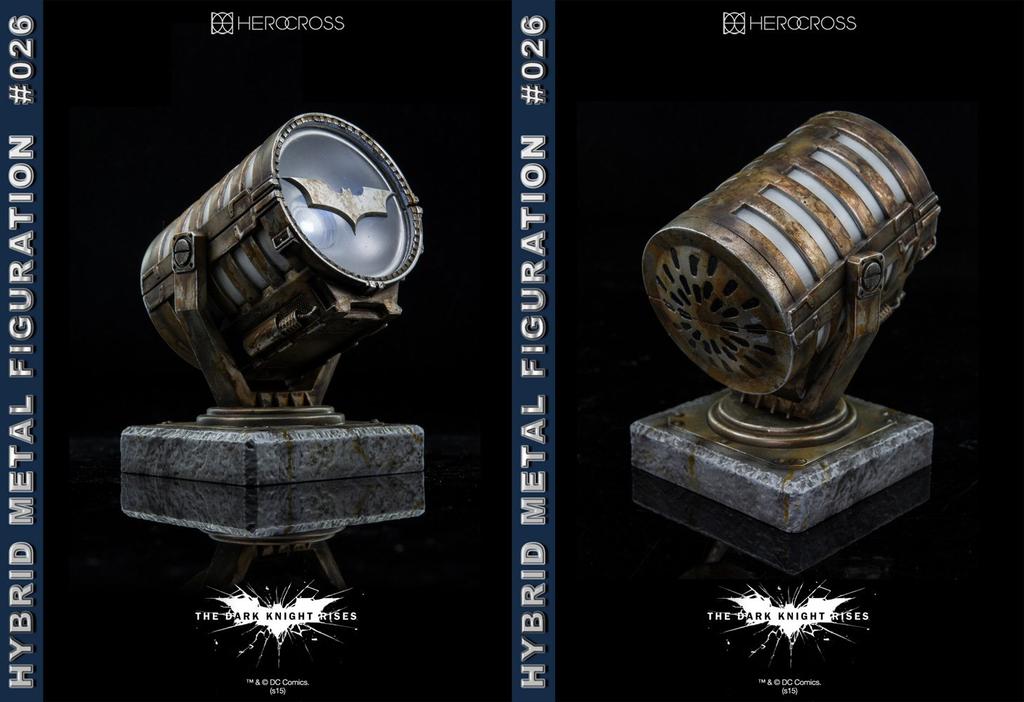 [Hybrid Metal Figuration] #026 "The Dark Knight Rises" Batman, Approximately 14cm Tall, Pre-painted, Movable Alloy Figure