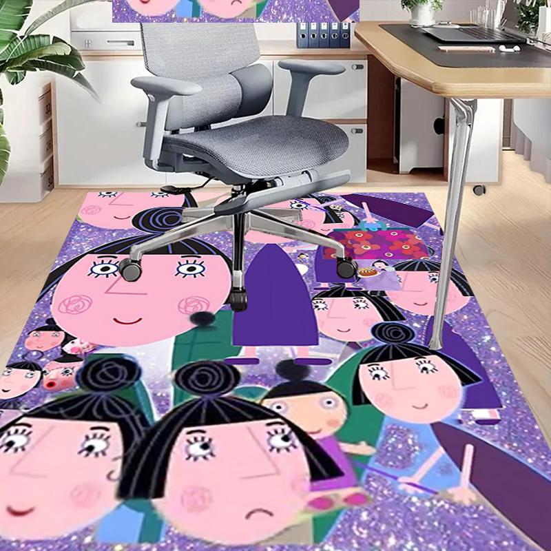 Colorful Cartoon Characters Carpet For Playroom Bedroom Living Room Sofa Home Decorkids Game Area Rug Nonslip Floor Mat