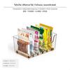 2Pack Seasoning Storage Organizer, Plastic Adjustable Divider Box, Kitchen MultiFunctional Rack,