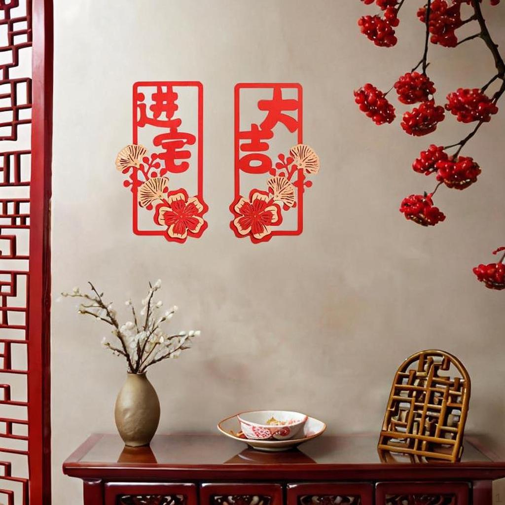 Chinese Year Couplets Snake Ornament Decor Traditional Creative Spring Festivals