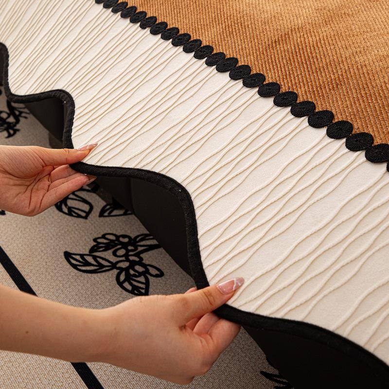 All-Season Non-Slip Leather Sofa Cushion Set