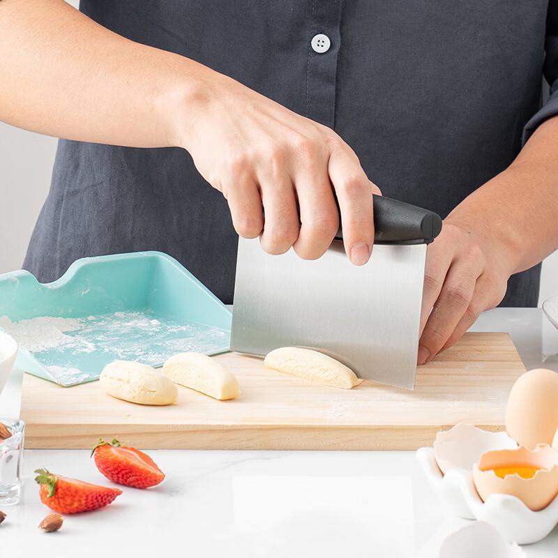 Lilang Stainless Steel Dough Cutter & Scraper Set