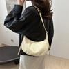 Retro bag women's 2025 new autumn shoulder bag fashion handbag casual simple personality oblique span dumpling bag