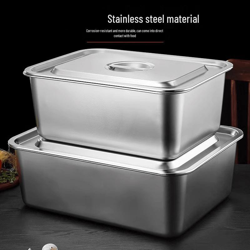 304 Stainless Steel Deep Rectangular Food Pan