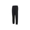 Nike Solid Color Logo Print Knit Sports Pants Men Bottoms Black DV9846-010