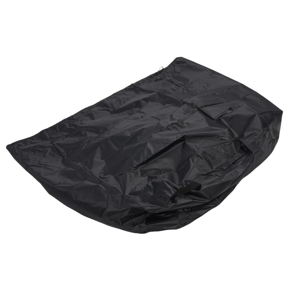 Häckselhäcksler Abdeckung Silberbeschichtetes Oxford-Gewebe Staubdicht Regendicht Laubhäcksler Abdeckung für Außen