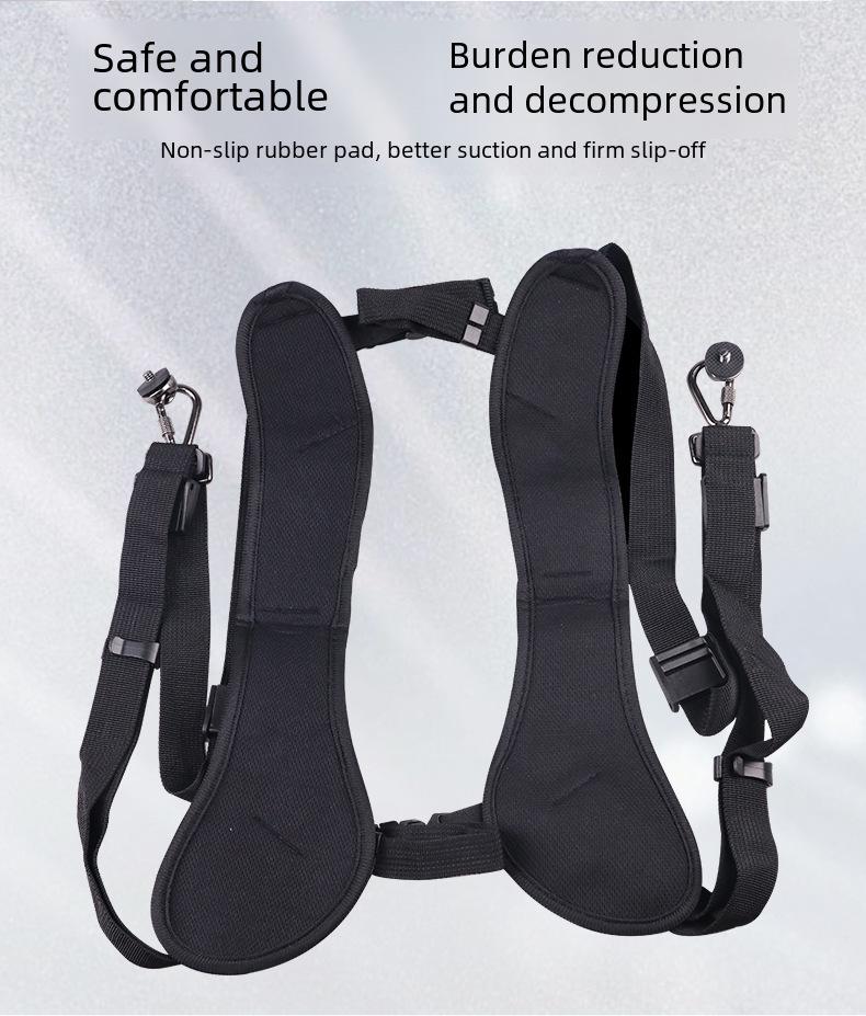 K-förmiger professioneller SLR-Doppel-Schulterkameragurt