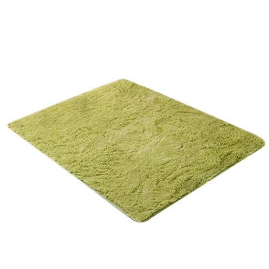 Moderní měkký protiskluzový koberec Candy Color Flokati Shaggy Rug Living Bedroom Floor Mat