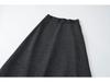 2026 Autumn/Winter Women's High-Waisted A-Line Woolen Skirt - Versatile, Long, Thick, and Slimming