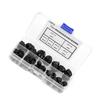 70pcs M3 M4 M5 M6 M8 M10 Nylon Acorn Nut Kit Dome Head Cap Hex Nuts