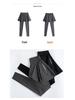 Women's High-Waisted Fitness Shark Pants Skirt for Spring/Summer - Perfect for Badminton, Running, and Yoga.