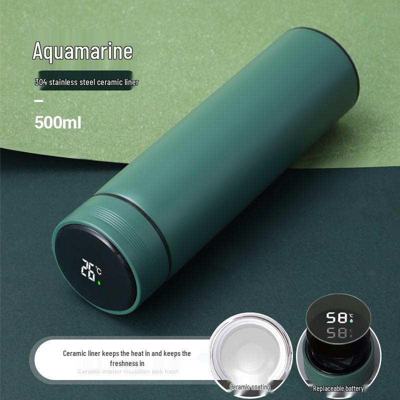 316 Stainless Steel Insulated Smart Cup, Tea & Water Separation, Stylish Gift for Men & Women