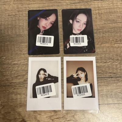 [USED] Aespa Drama KMS Trading Card Karina Set of 4