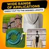 Reusable Nylon Fastening Cable Ties Hook Loop Adjustable Self-Adhesive Securing Strap Fastener Tape Cable Cord Management